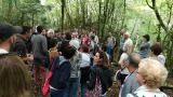 Bianyal 2016 - Jordi Zapata explicant el bosc de la vall del Farró