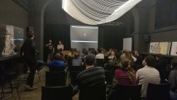 Projecció i debat sobre el documental «Desierto líquido», a l'Escola d'Art i Superior de Disseny d'Olot, 22.5.2018